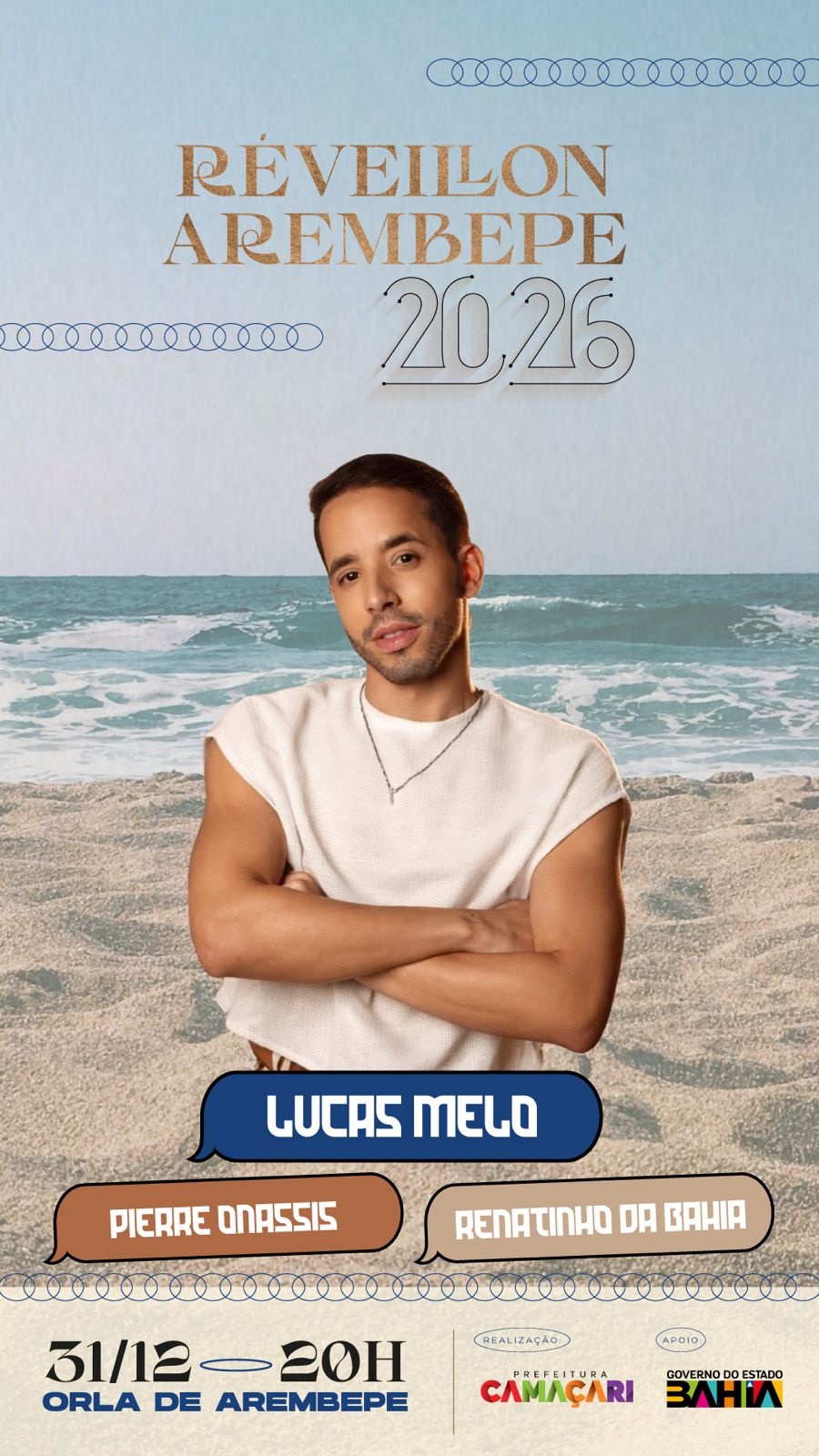 Camaçari entra no clima da virada! Camaçari entra no clima da virada